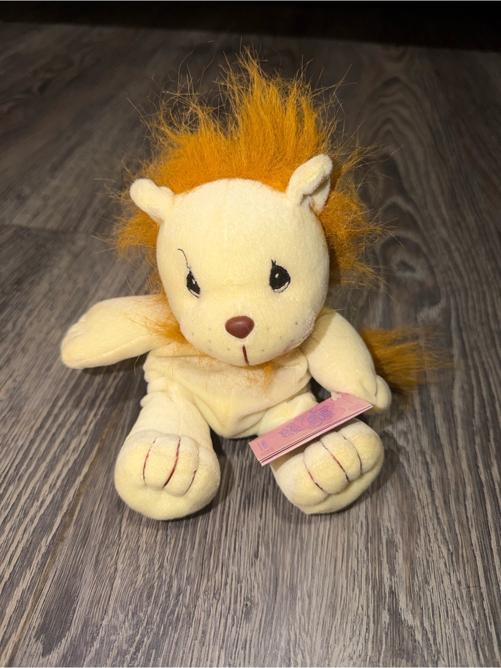 Vintage 1997 Precious Moments Tender Tails Lion Plush Stuffed Animal 358226 NWT